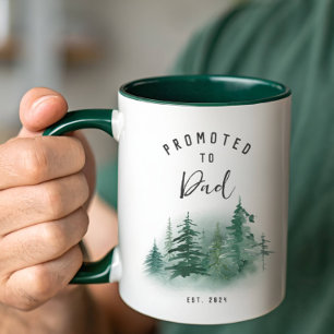 Promoted To Dad Year Est. Mug