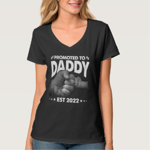 Promoted To Daddy 2022   For New Dad First Time Da T-Shirt