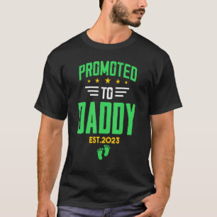 Promoted To Daddy 2023 For New Daddy First Time T-Shirt