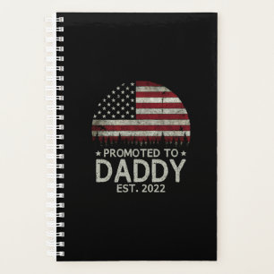 Promoted to Daddy Est 2022 First Time Dad Planner