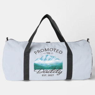 Promoted To Daddy Est 2027 New Dad Announcement VI Duffle Bag