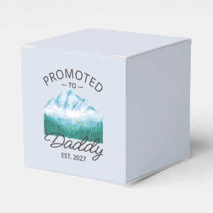 Promoted To Daddy Est 2027 New Dad Announcement VI Favour Box