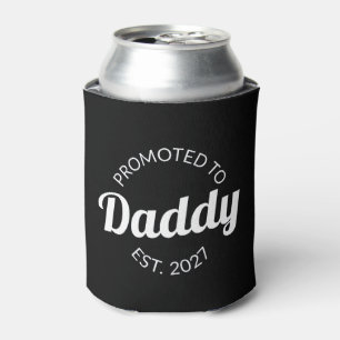 Promoted To Daddy Est 2027 New Dad Baby Shower I Can Cooler