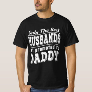 Promoted To Daddy Pregnancy Announcement T-Shirt