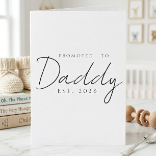 Promoted To Daddy Sweet Announcement Script Design