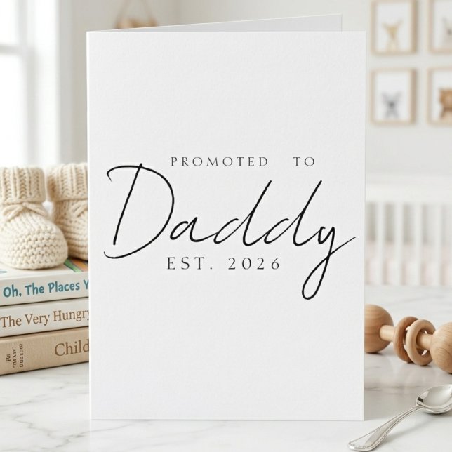 Promoted To Daddy Sweet Announcement Script Design (Creator Uploaded)