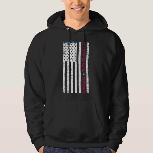 Promoted To Dee-Dee Daddy First Time Dad   Hoodie (Front)
