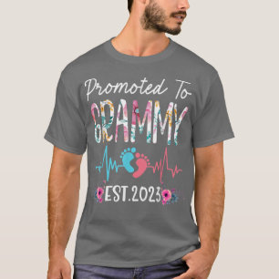 Promoted to Grammy 2023 Mothers Day Christmas Firs T-Shirt