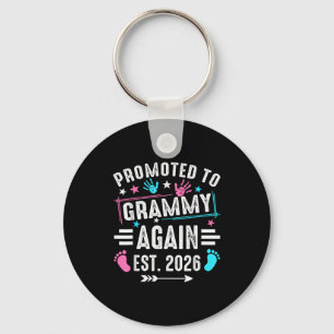 Promoted To Grammy Again Est 2026 Key Ring
