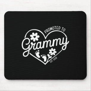Promoted To Grammy Est. 2026 Grandma, New Baby Ann Mouse Pad