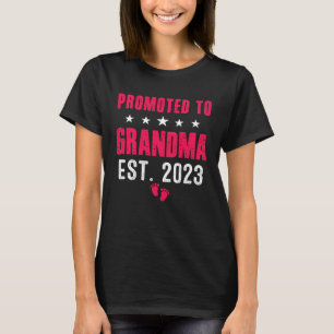 Promoted to grandma 2023 pregnancy announcement  1 T-Shirt