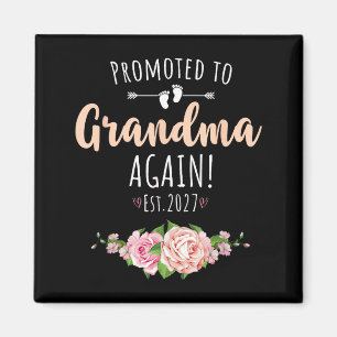 Promoted to grandma again 2027  magnet