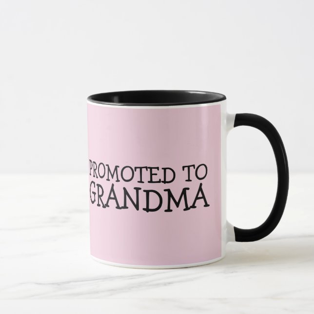 PROMOTED TO GRANDMA COFFEE MUGS (Right)