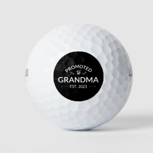 Promoted To Grandma Est. 2023 II Golf Balls