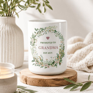 Promoted to Grandma Est. 2025 Coffee Mug