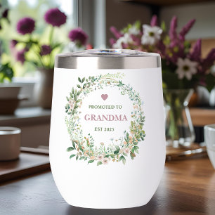 Promoted to Grandma Est. 2025 Floral Design