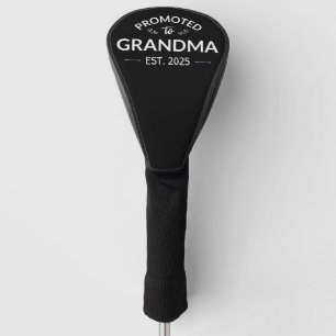 Promoted To Grandma Est. 2025 II Golf Head Cover