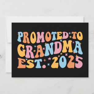 Promoted To Grandma Est. 2025 III