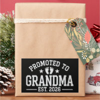 Promoted to Grandma est. 2026 Grandparents Baby