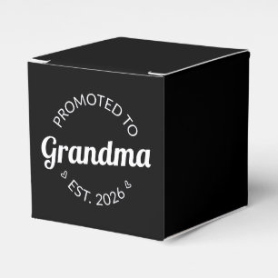 Promoted To Grandma Est. 2026 I Favour Box