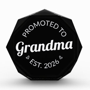 Promoted To Grandma Est. 2026 I Photo Block