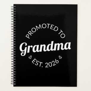 Promoted To Grandma Est. 2026 I Planner