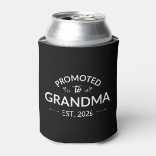 Promoted To Grandma Est. 2026 II Can Cooler