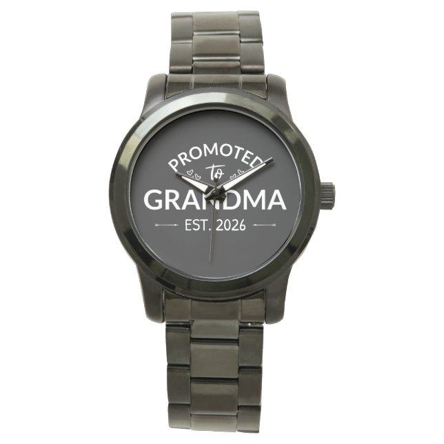 Promoted To Grandma Est. 2026 II Watch (Front)