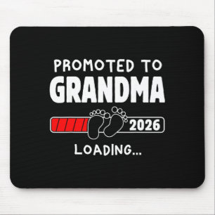 Promoted To Grandma Est 2026 Soon To Be New Grandm Mouse Pad