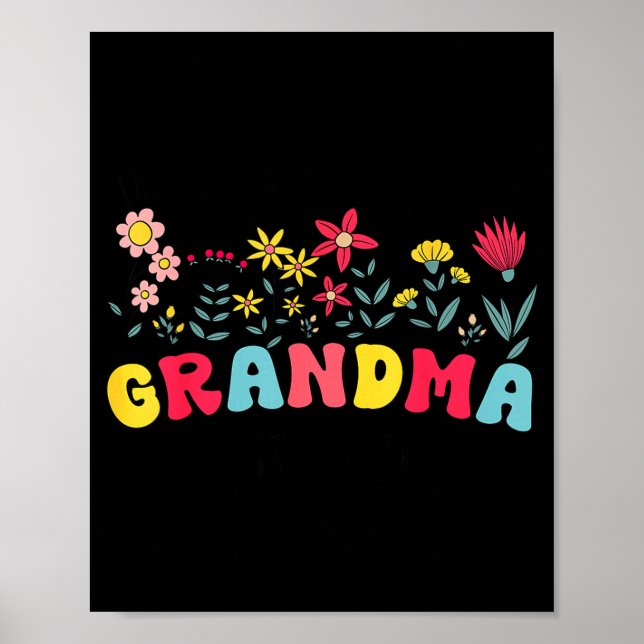 Promoted To Grandma Est 2026 Soon To Be New Grandm Poster (Front)
