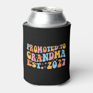 Promoted To Grandma Est 2027 New Nana Can Cooler