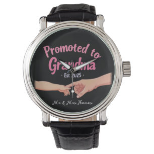 Promoted to Grandma Established 2025 Announcement Watch