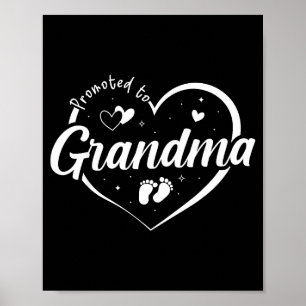 Promoted To Grandma Soon To Be Grandmom New Gigi F Poster