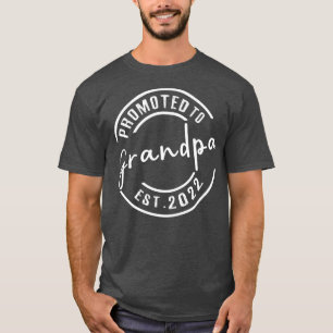 Promoted to Grandpa 2022 Pregnancy Announce  T-Shirt