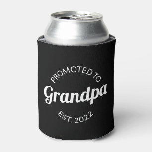 Promoted To Grandpa Est. 2022 I Can Cooler
