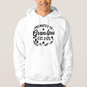 Promoted to Grandpa EST. 2025 Hoodie