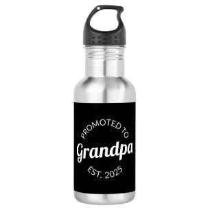 Promoted To Grandpa Est. 2025 I 532 Ml Water Bottle