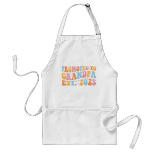 Promoted To Grandpa Est. 2025 III Standard Apron
