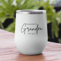 Promoted to Grandpa EST 2025 | New Grandpa Gift