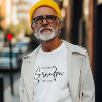 Promoted to Grandpa EST 2025 | New Grandpa Gift