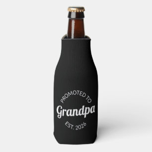 Promoted To Grandpa Est. 2026 I Bottle Cooler