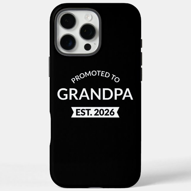 Promoted To Grandpa Est. 2026 II Case-Mate iPhone Case (Back)