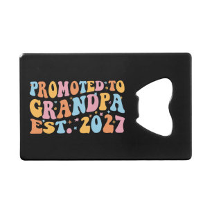 Promoted To Grandpa Est 2027 New Papa