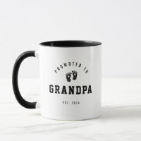 Promoted to Grandpa Footprints
