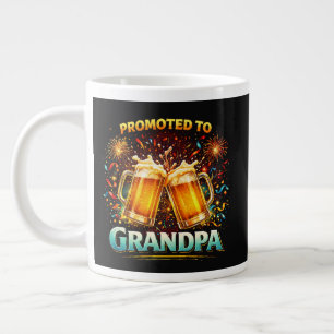 Promoted To Grandpa Future Large Coffee Mug