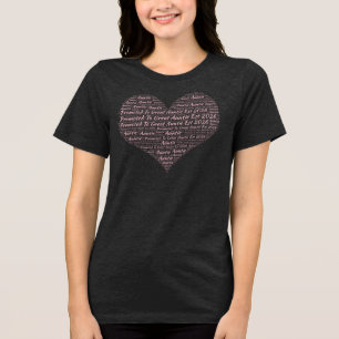Promoted to Great Auntie Est 2026, Gift for Aunt  Tri-Blend Shirt