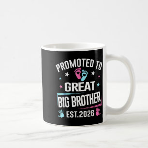 Promoted To Great Big Brother Est 2026 Coffee Mug