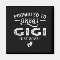 Promoted To Great Gigi Est 2026 Pregnancy Announce