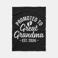 Promoted To Great Grandma Est 2026 First Time New