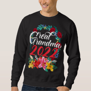 Promoted To Great Grandma New Nana Grammy To Be Gi Sweatshirt